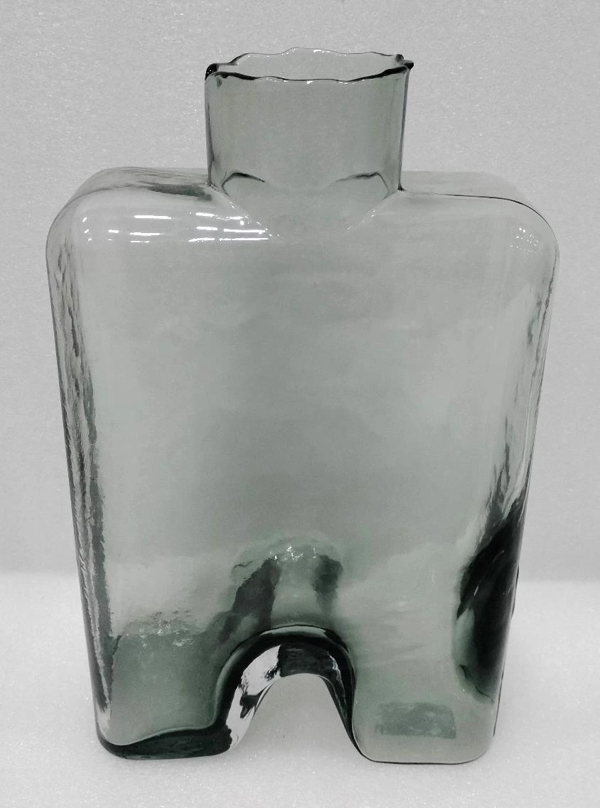 Glass Pot H Shape Long 30x7x19cm